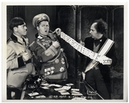 Lot of Five 10 x 8 Glossy Photos From The Three Stooges 1941 Films Dutiful but Dumb, Some More of Samoa & I'll Never Heil Again -- Very Good Condition
